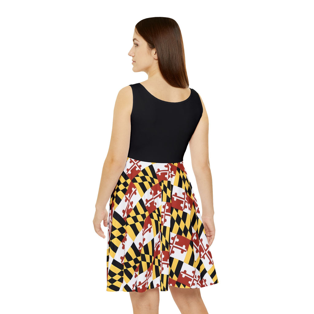 Maryland Flag (skirt pattern) Dress
