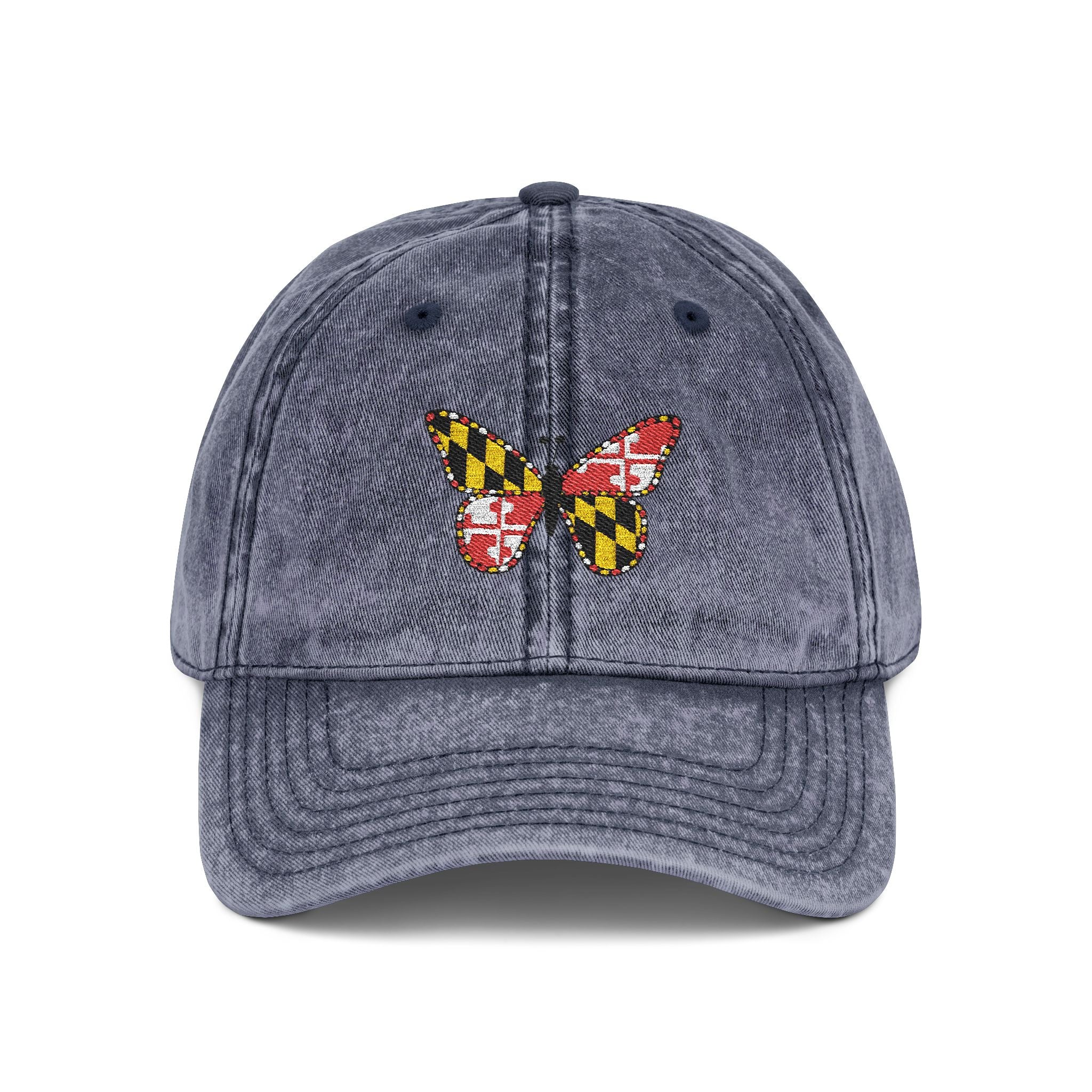 Maryland Butterfly Vintage Cap