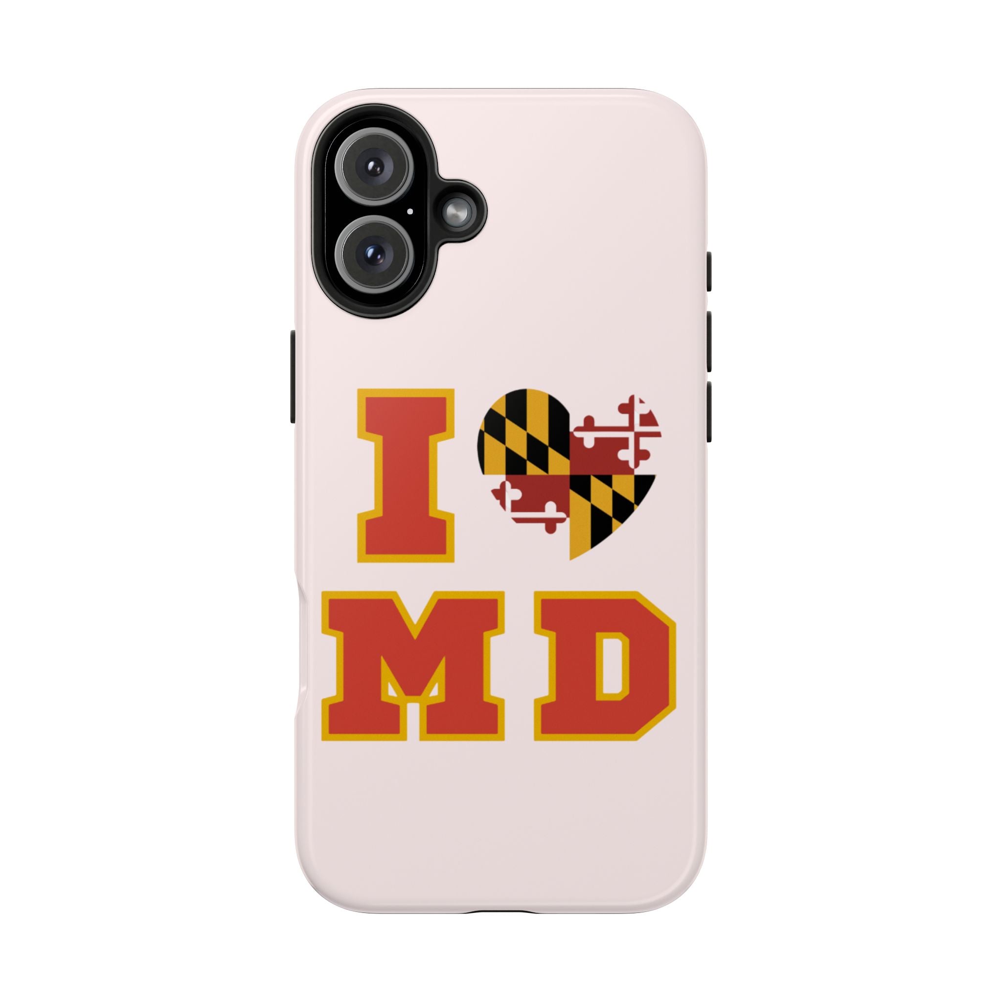 I Heart MD Maryland Flag Phone Case | Tough Phone Case