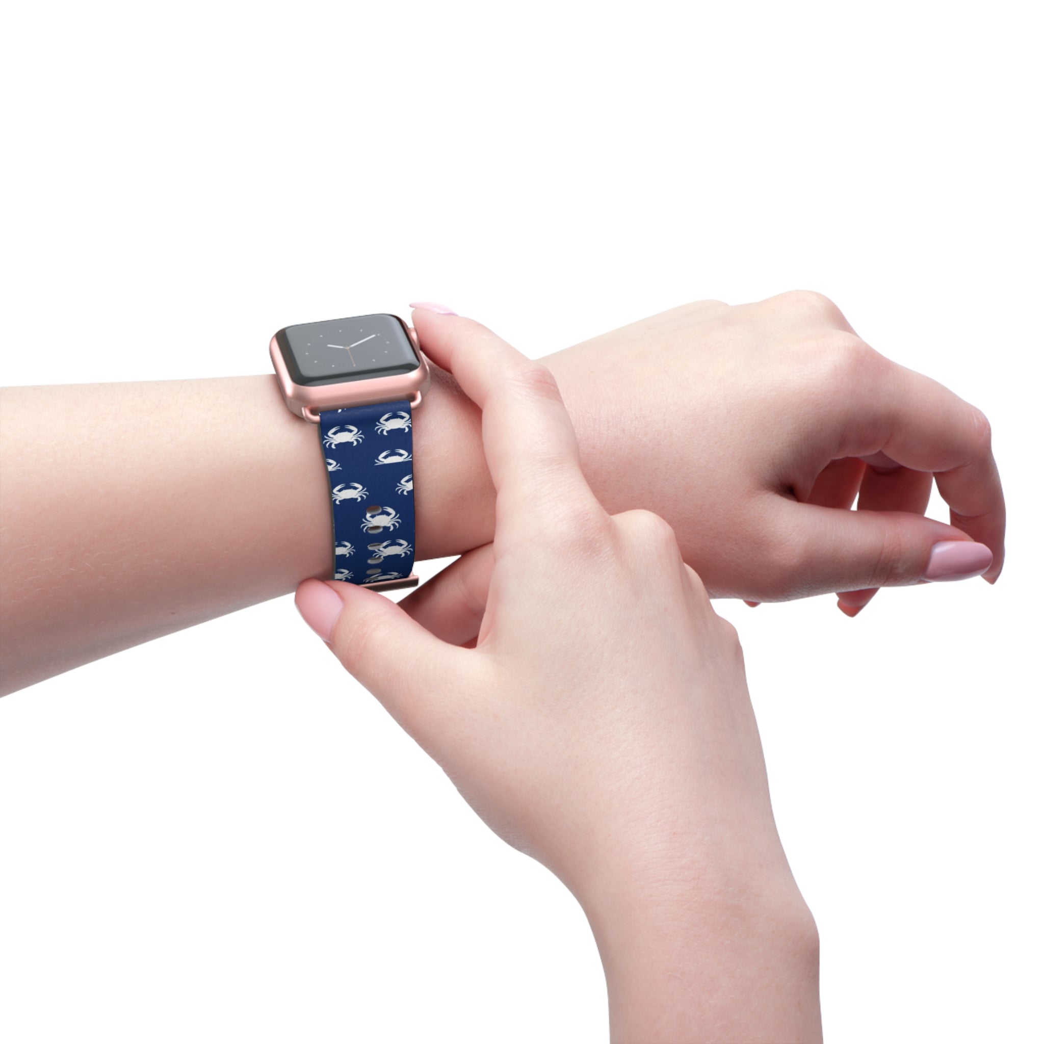 Crab Pattern Watch Band