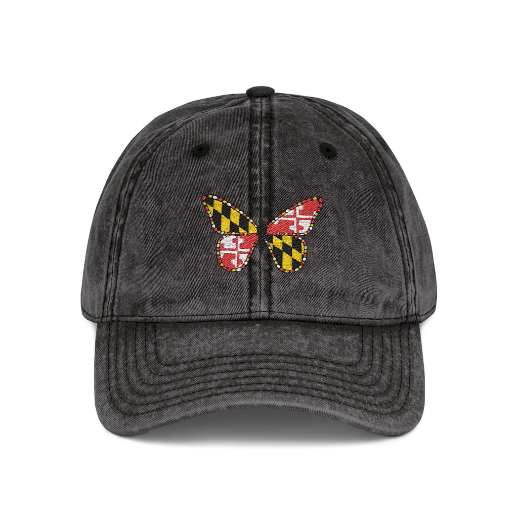 Maryland Butterfly Vintage Cap