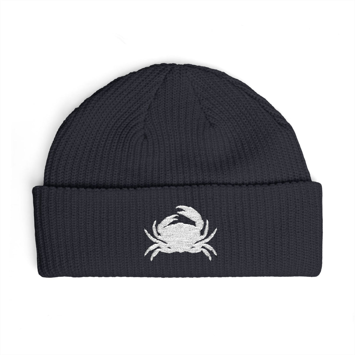 Crab Embroidered Beanie