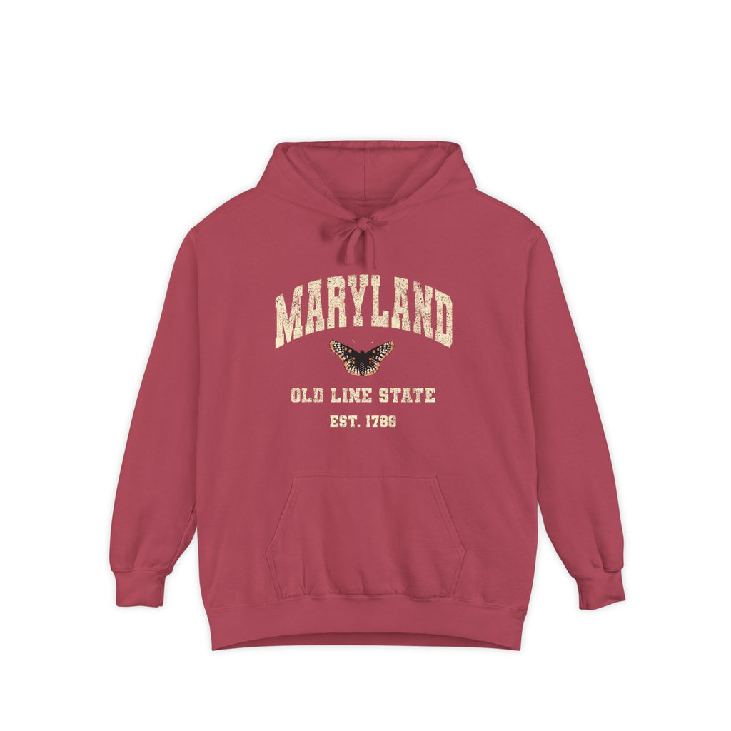 Maryland 'Old Line State' Vintage Hoodie