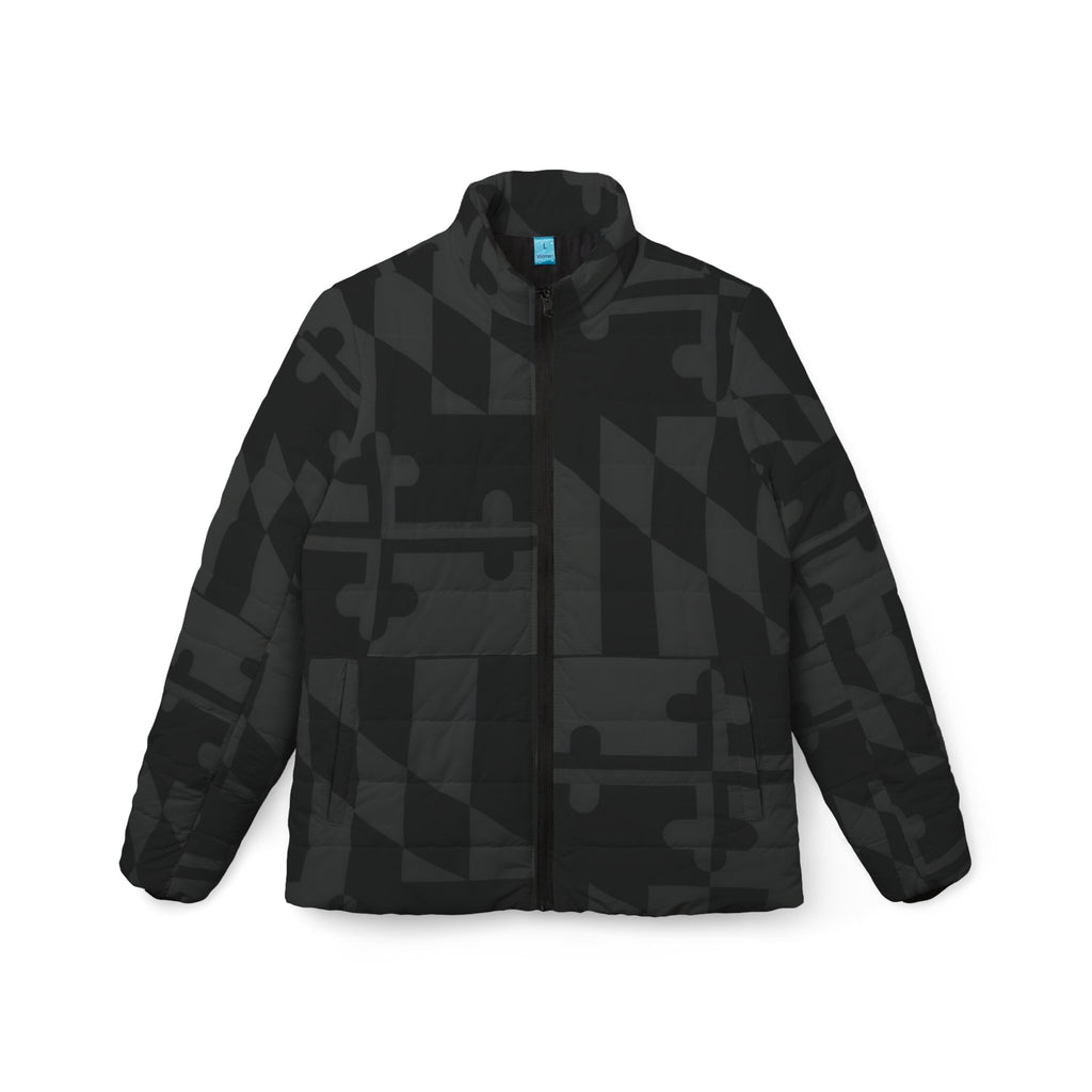 Grayscale Maryland Flag Jacket