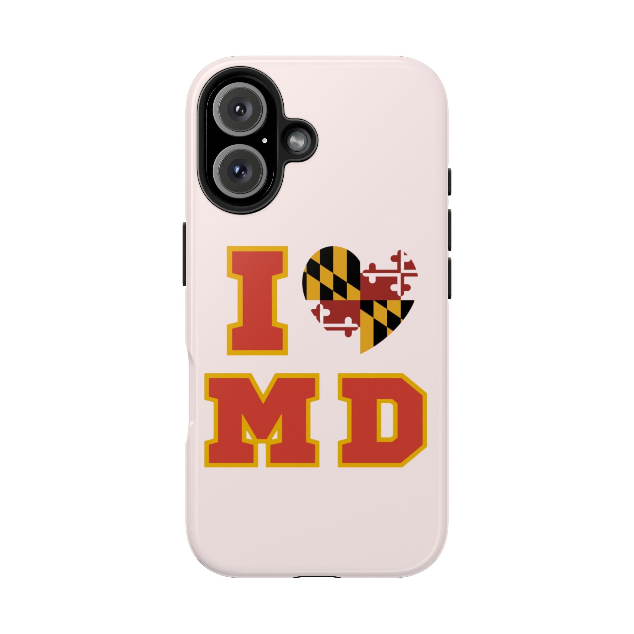 I Heart MD Maryland Flag Phone Case | Tough Phone Case