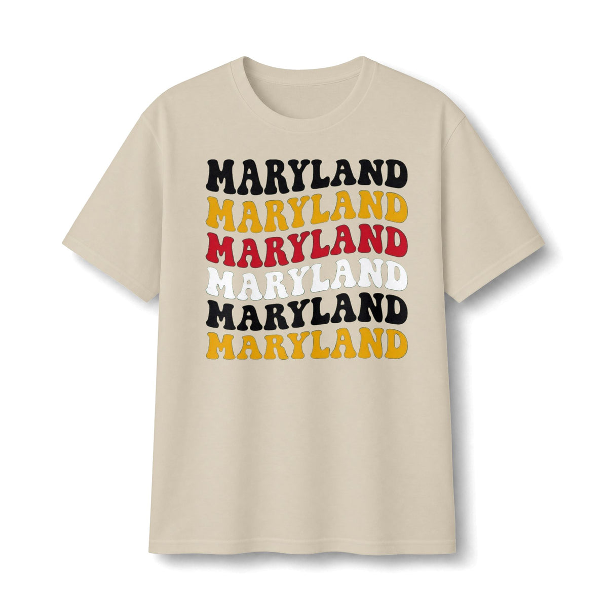 Maryland Retro Stack T-Shirt