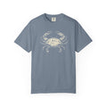 Distressed Coastal Crab Vintage Tee