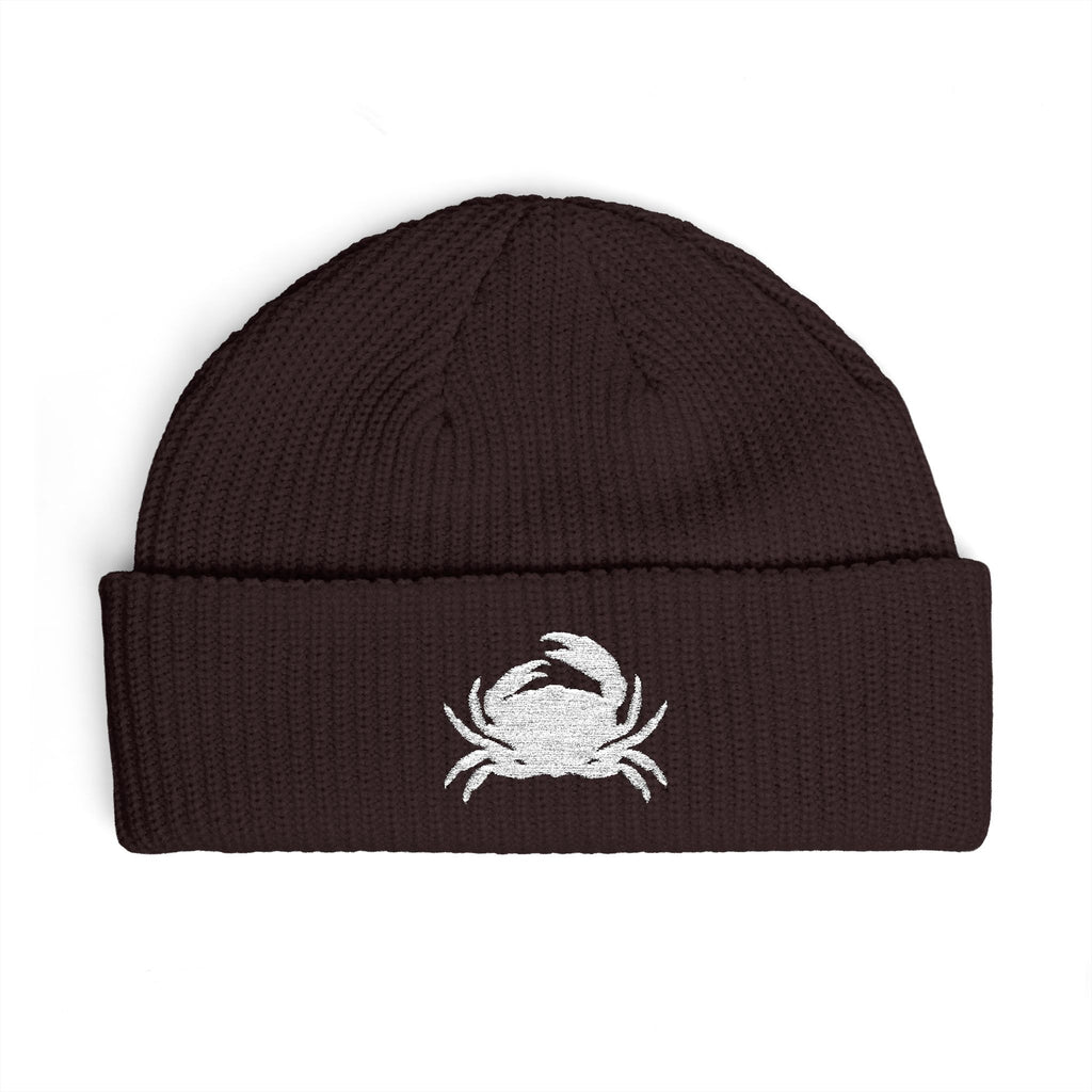 Crab Embroidered Beanie