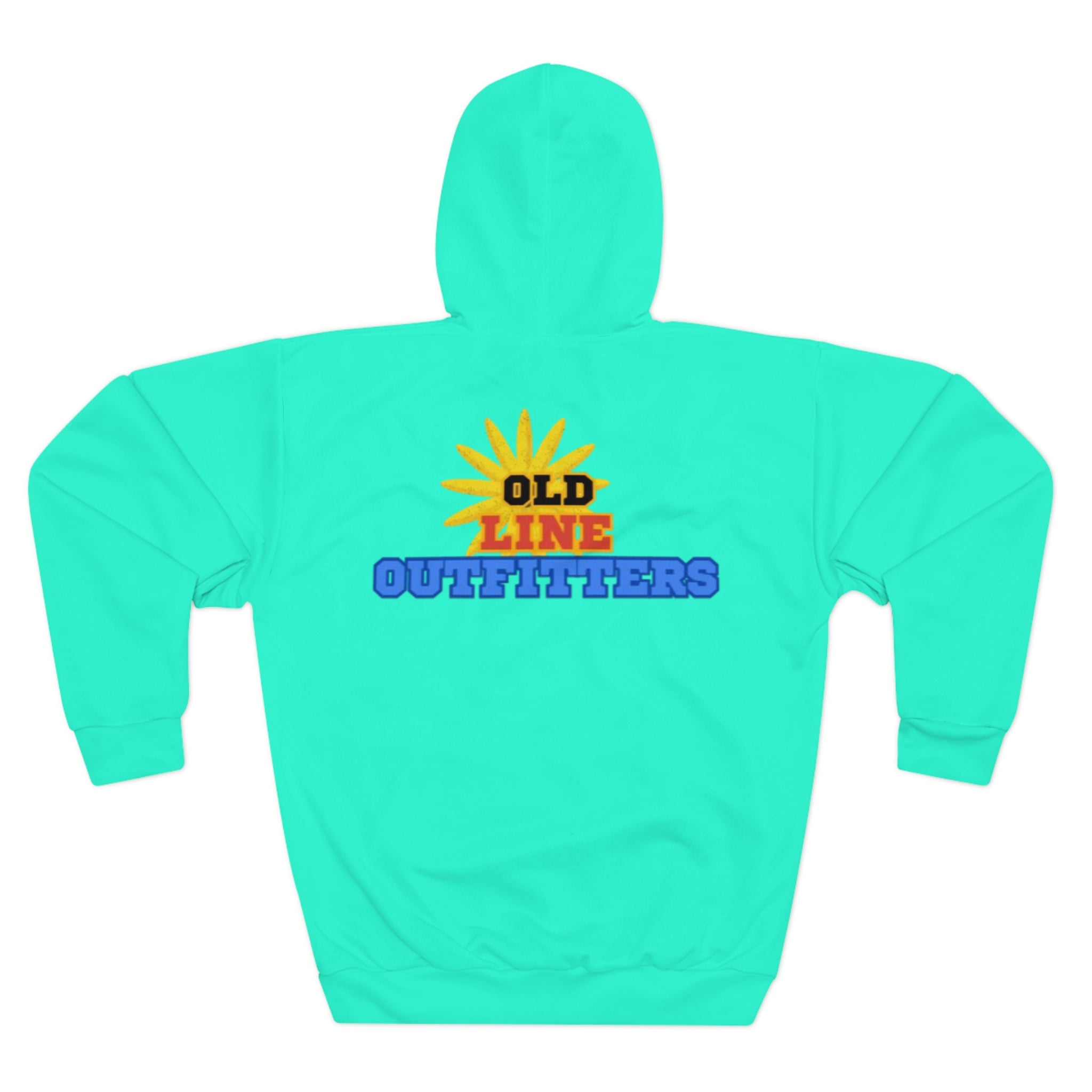Maryland Tie-Dye Map Hoodie — Old Line Outfitters Logo Pullover