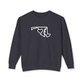 Maryland Outline Crewneck Sweater w/ Black Eyed Susans