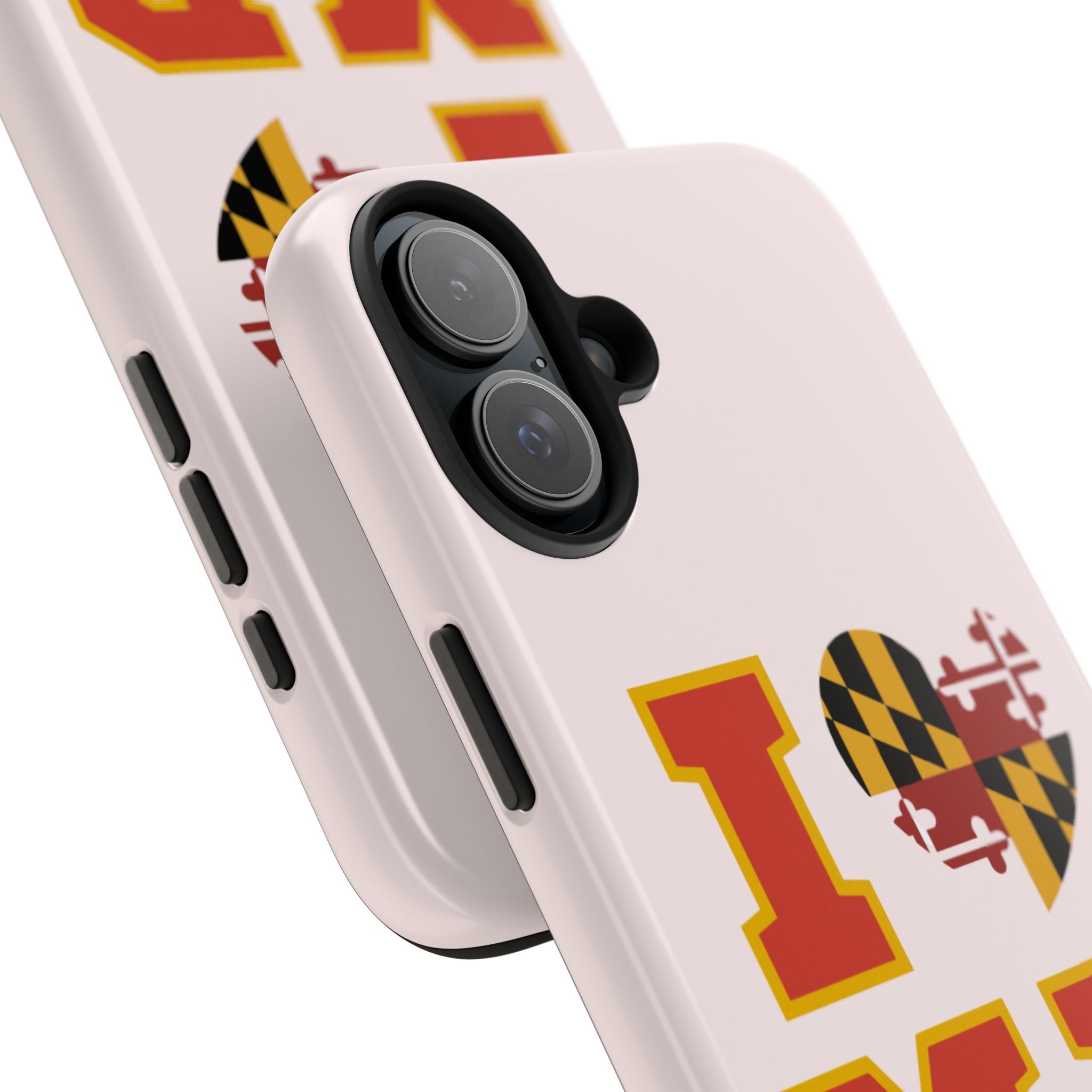I Heart MD Maryland Flag Phone Case | Tough Phone Case