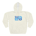 Blue Maryland Flag Distressed Graphic Hoodie
