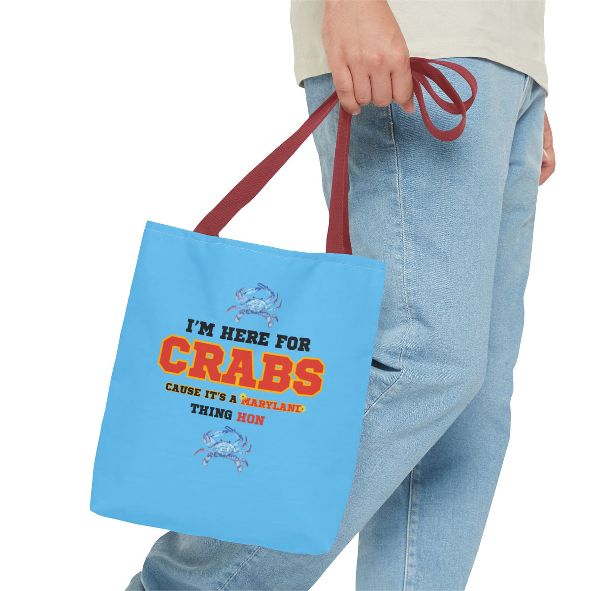 I'm Here For Crabs Tote