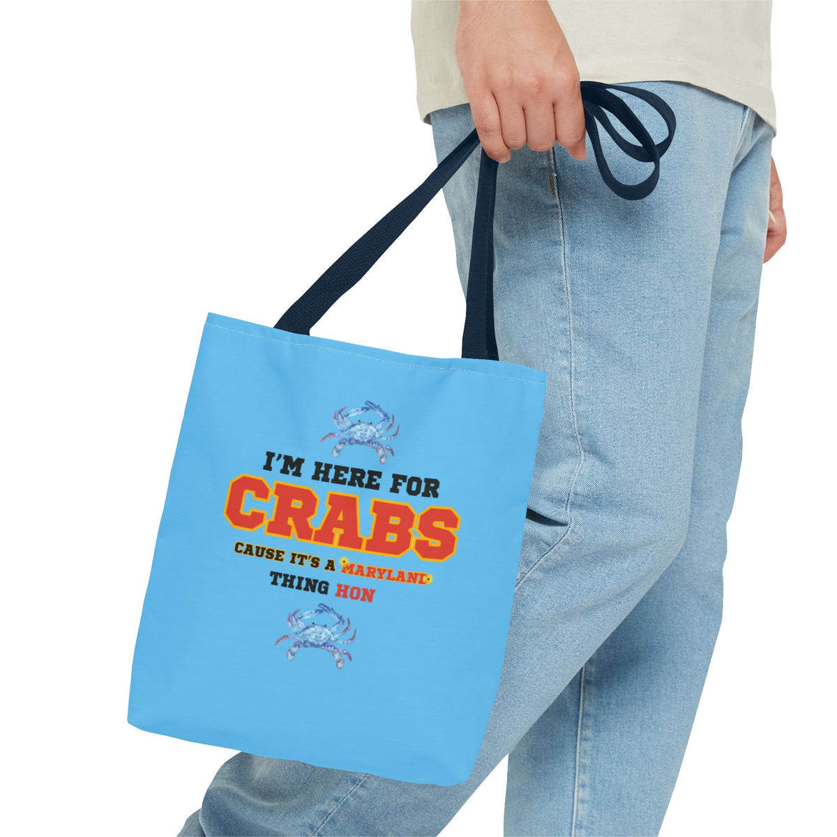 I'm Here For Crabs Tote