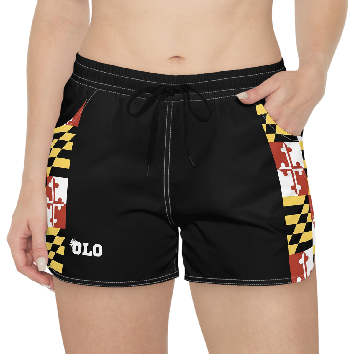 Maryland Flag Side Accent Shorts