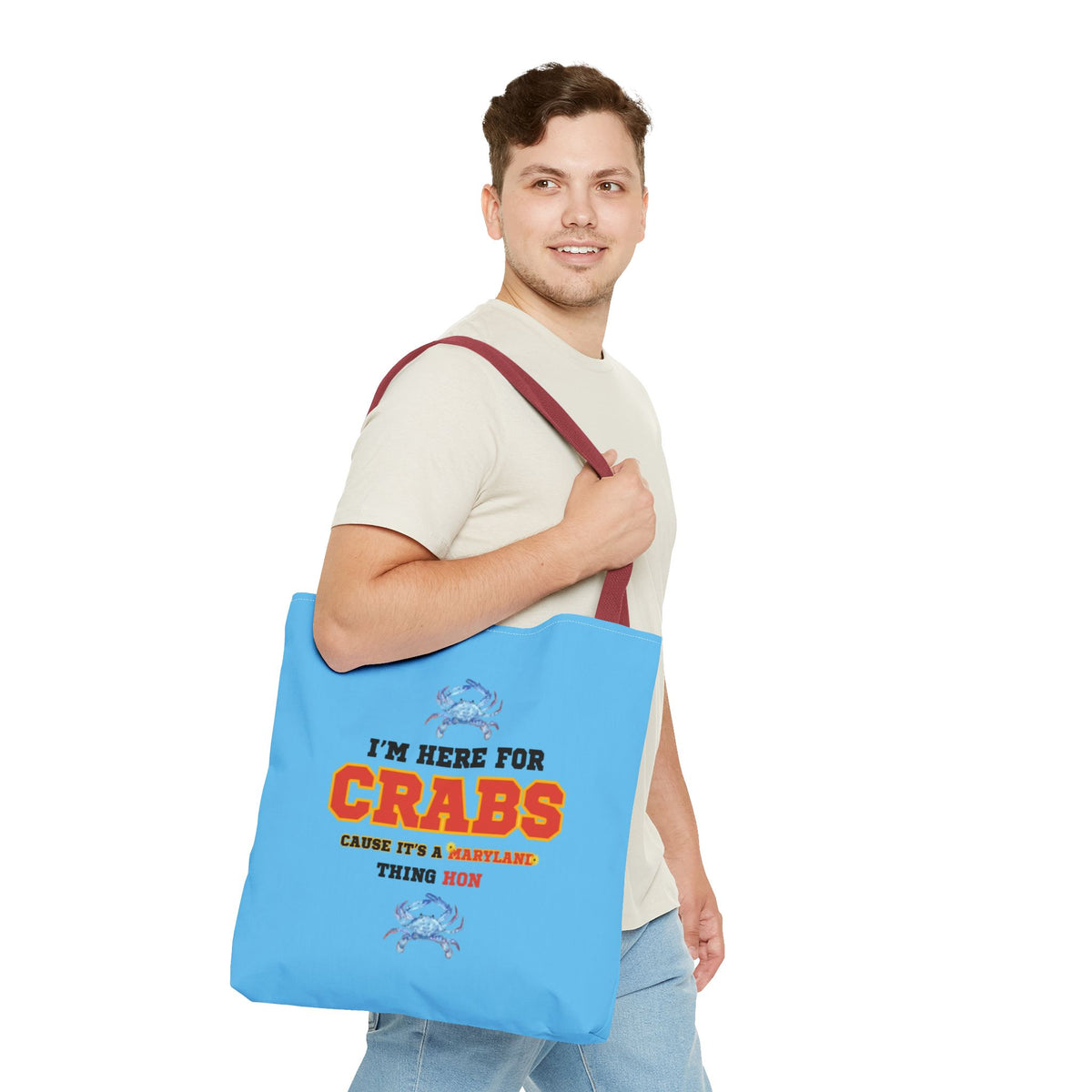 I'm Here For Crabs Tote