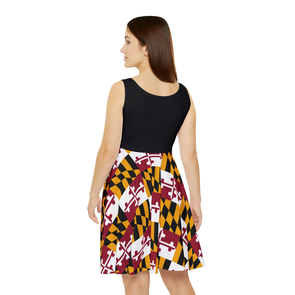 Maryland Flag (skirt pattern) Dress