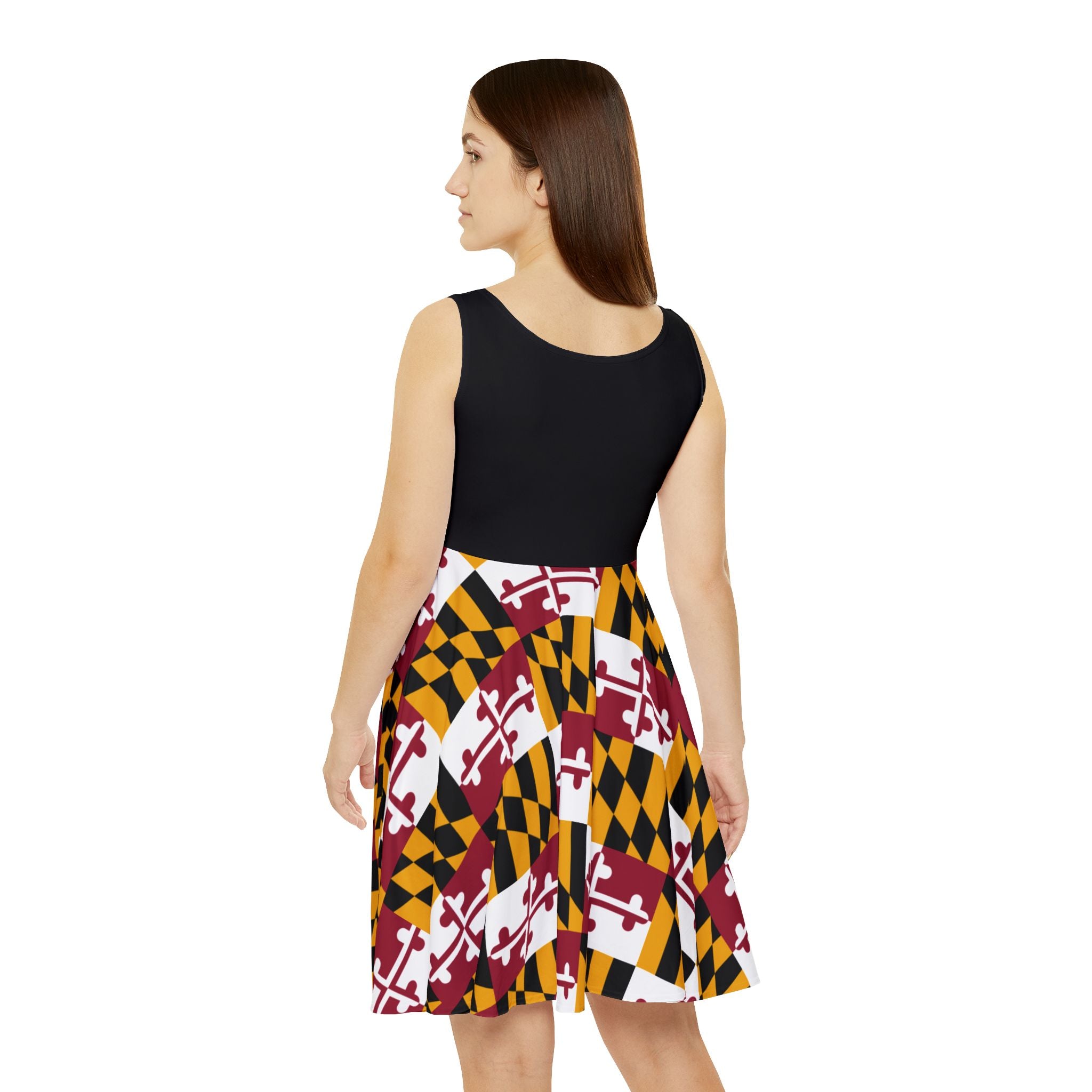 Maryland Flag (skirt pattern) Dress