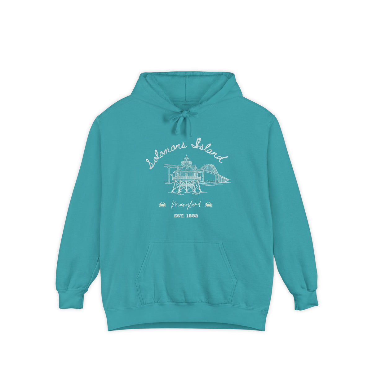 Solomons Island Coastal Hoodie