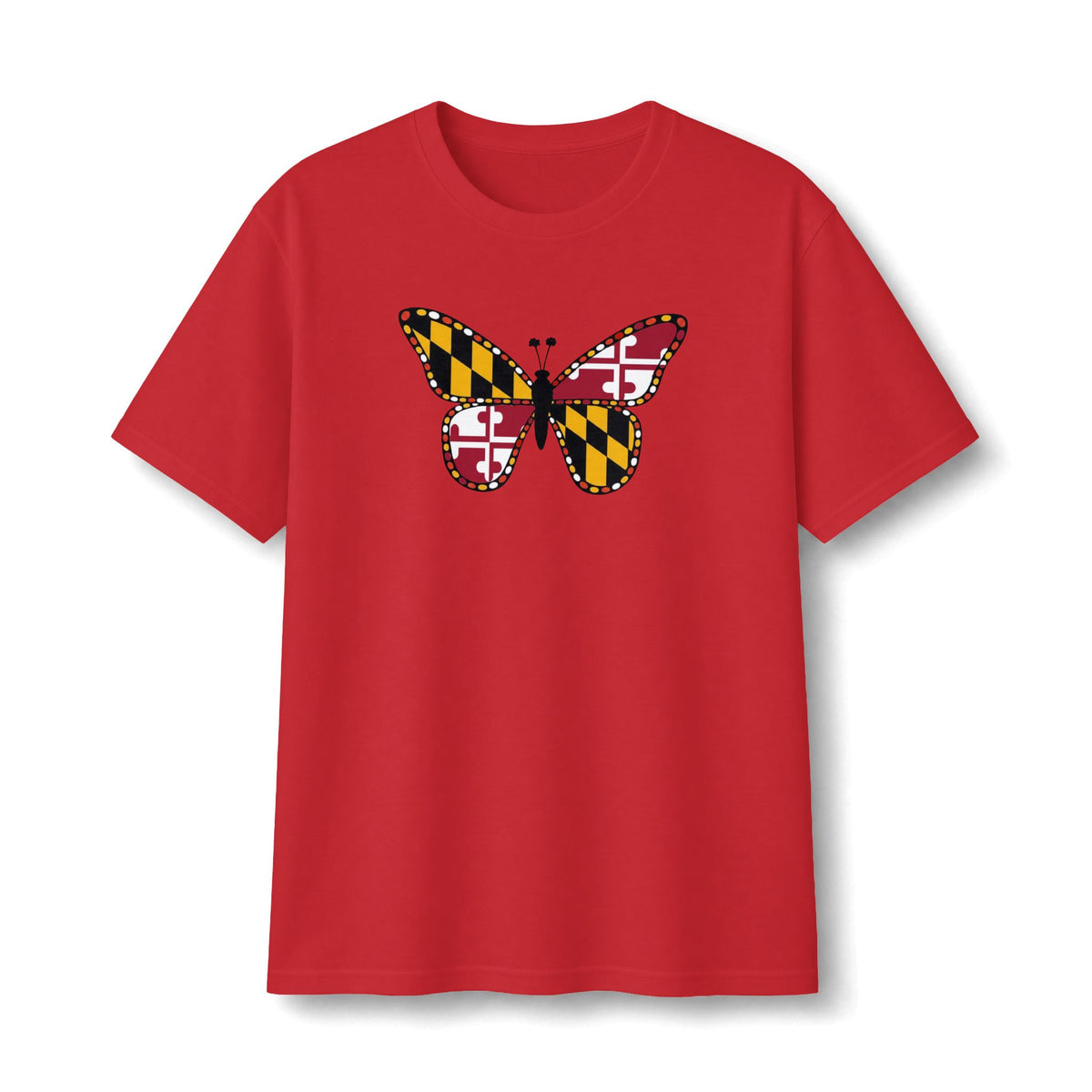 Maryland Flag Butterfly Tee