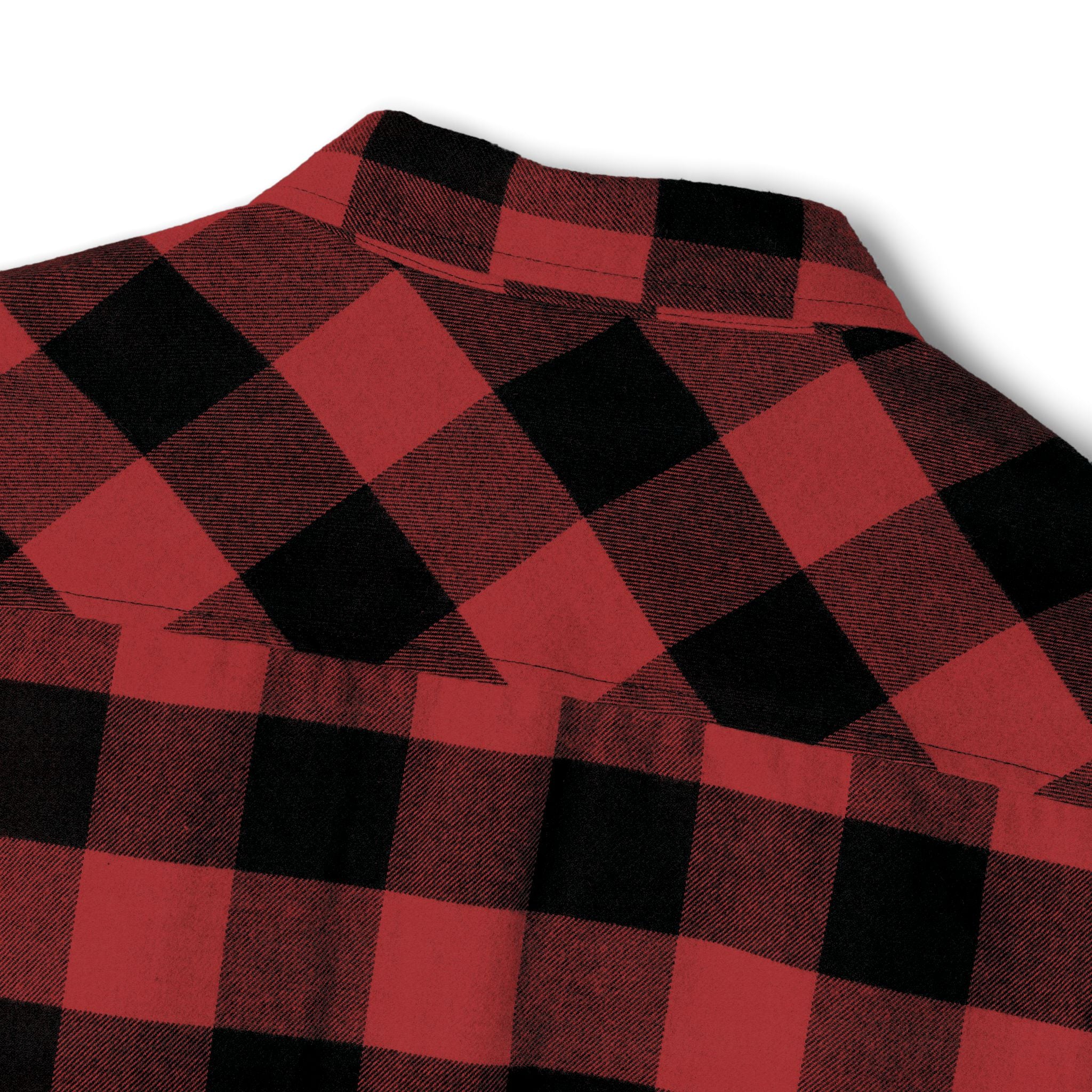 Maryland Butterfly Red and Black Plaid Flannel