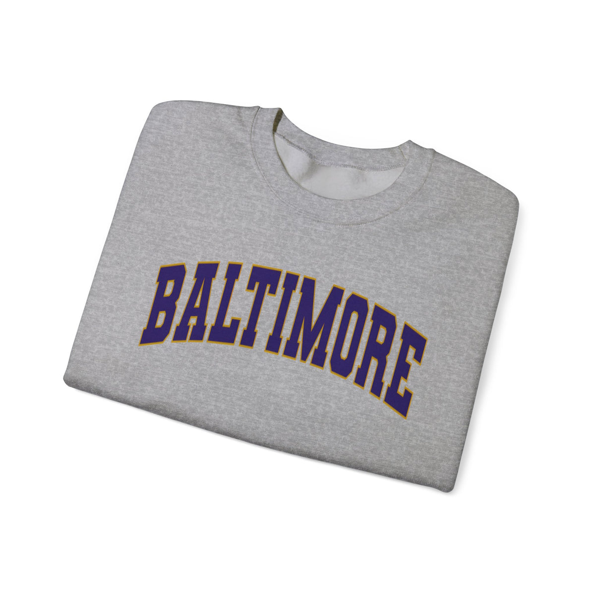 Baltimore Varsity Script Crewneck