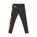 Orange + Black Md Flag Remix Leggings