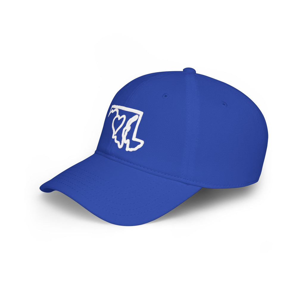 Maryland Outline Cap with Heart