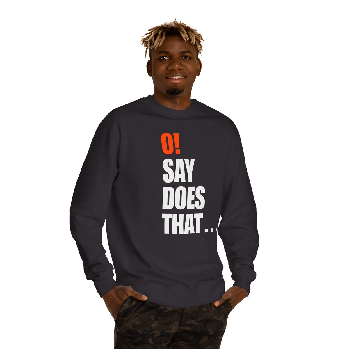 "O! Say Does That…" Camden Fan Crewneck Sweatshirt