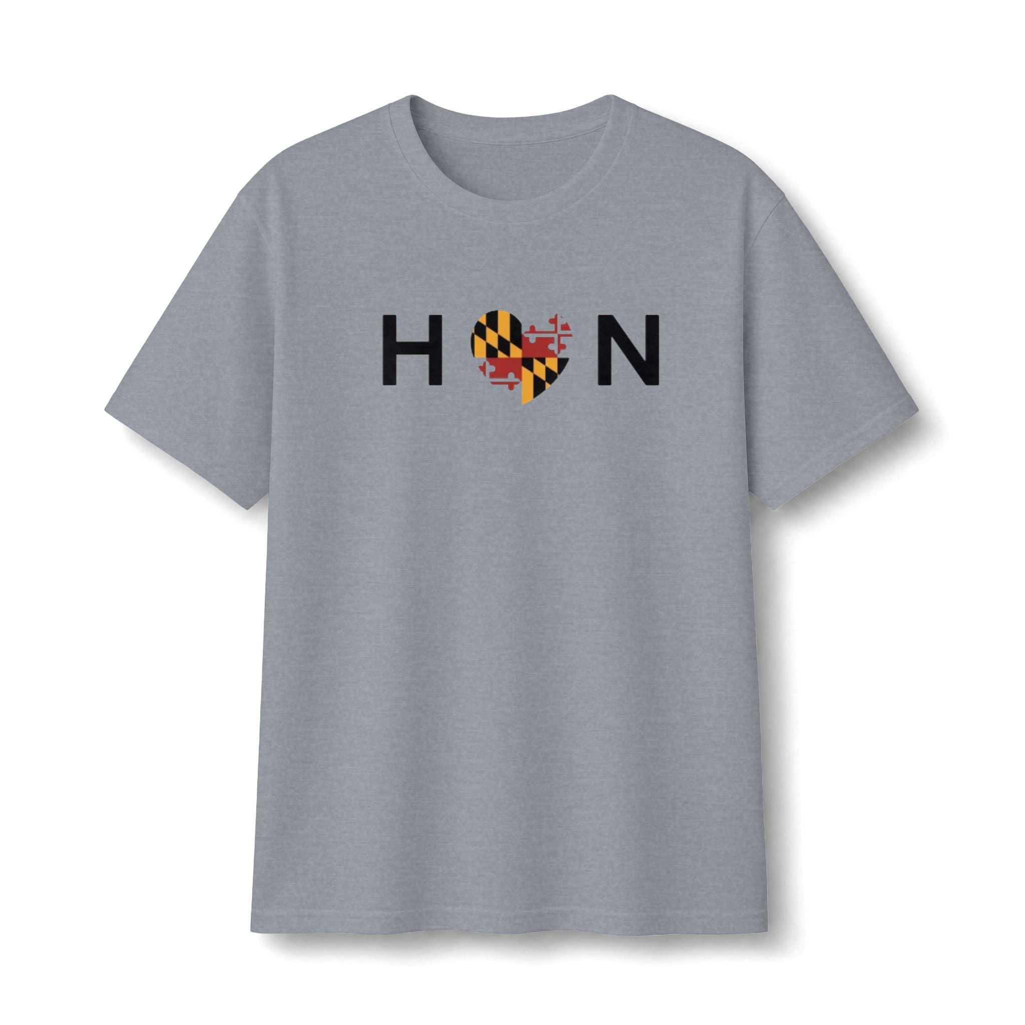 Maryland Heart HON T‑Shirt — State Flag Love Tee