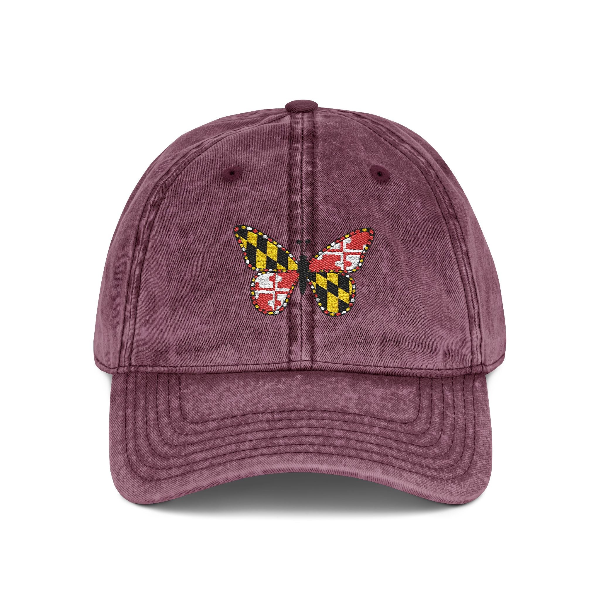 Maryland Butterfly Vintage Cap