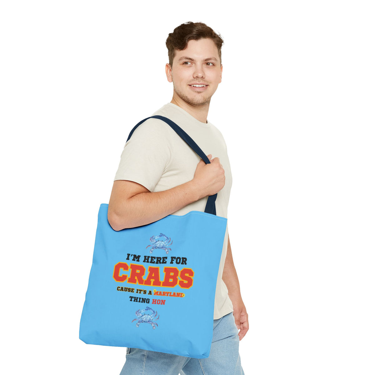 I'm Here For Crabs Tote
