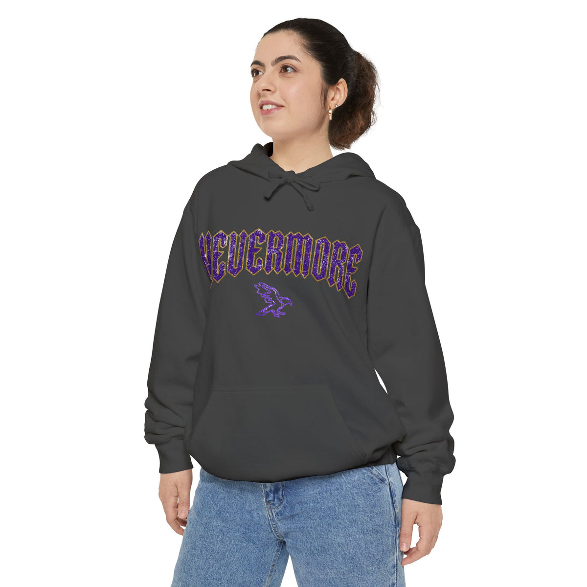 Nevermore Gothic Raven Hoodie