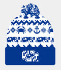 Chesapeake Themed Pom Beanie